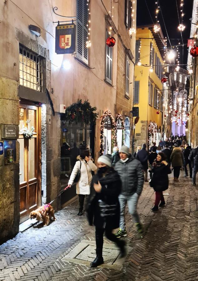 Hotel Piazza Vecchia Bergamo Dış mekan fotoğraf