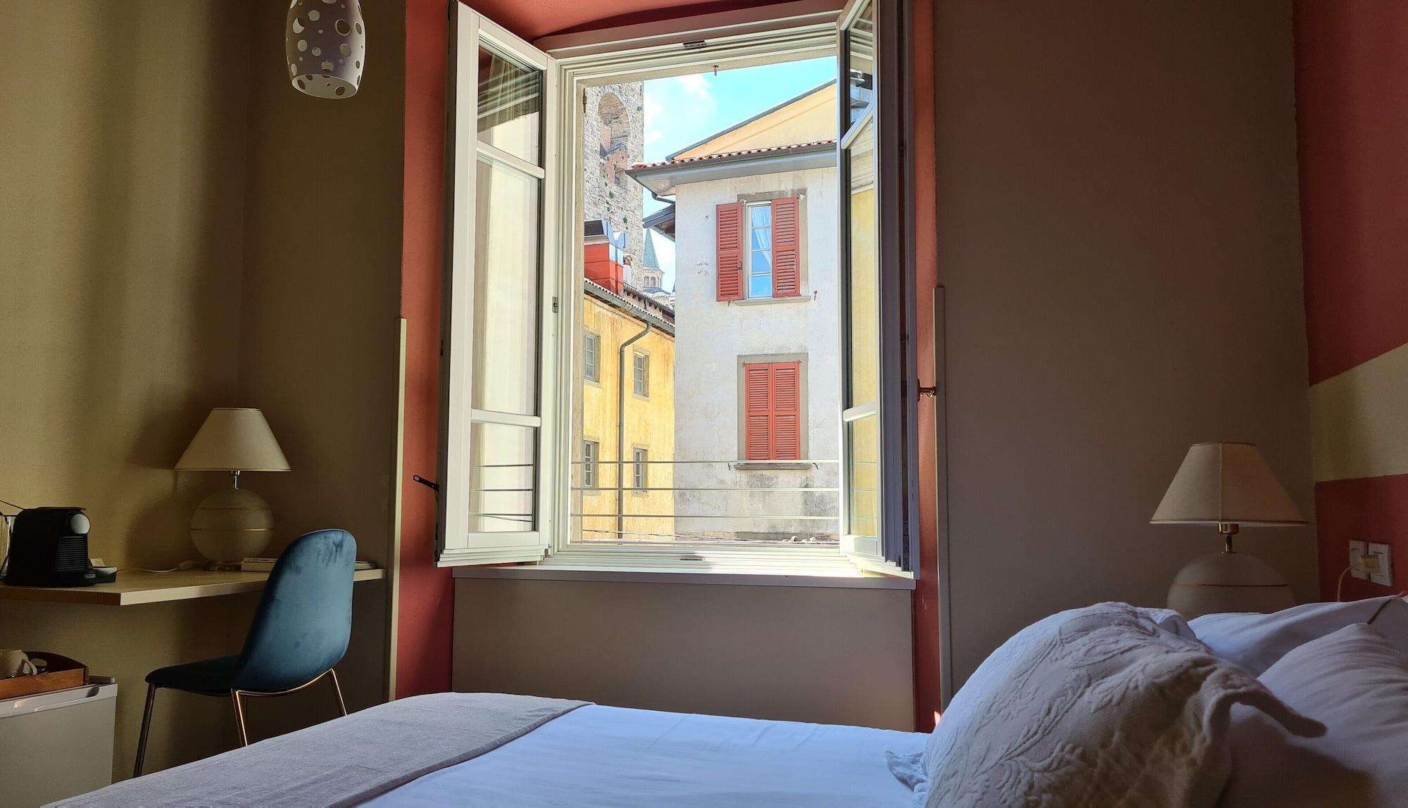 Hotel Piazza Vecchia Bergamo Dış mekan fotoğraf