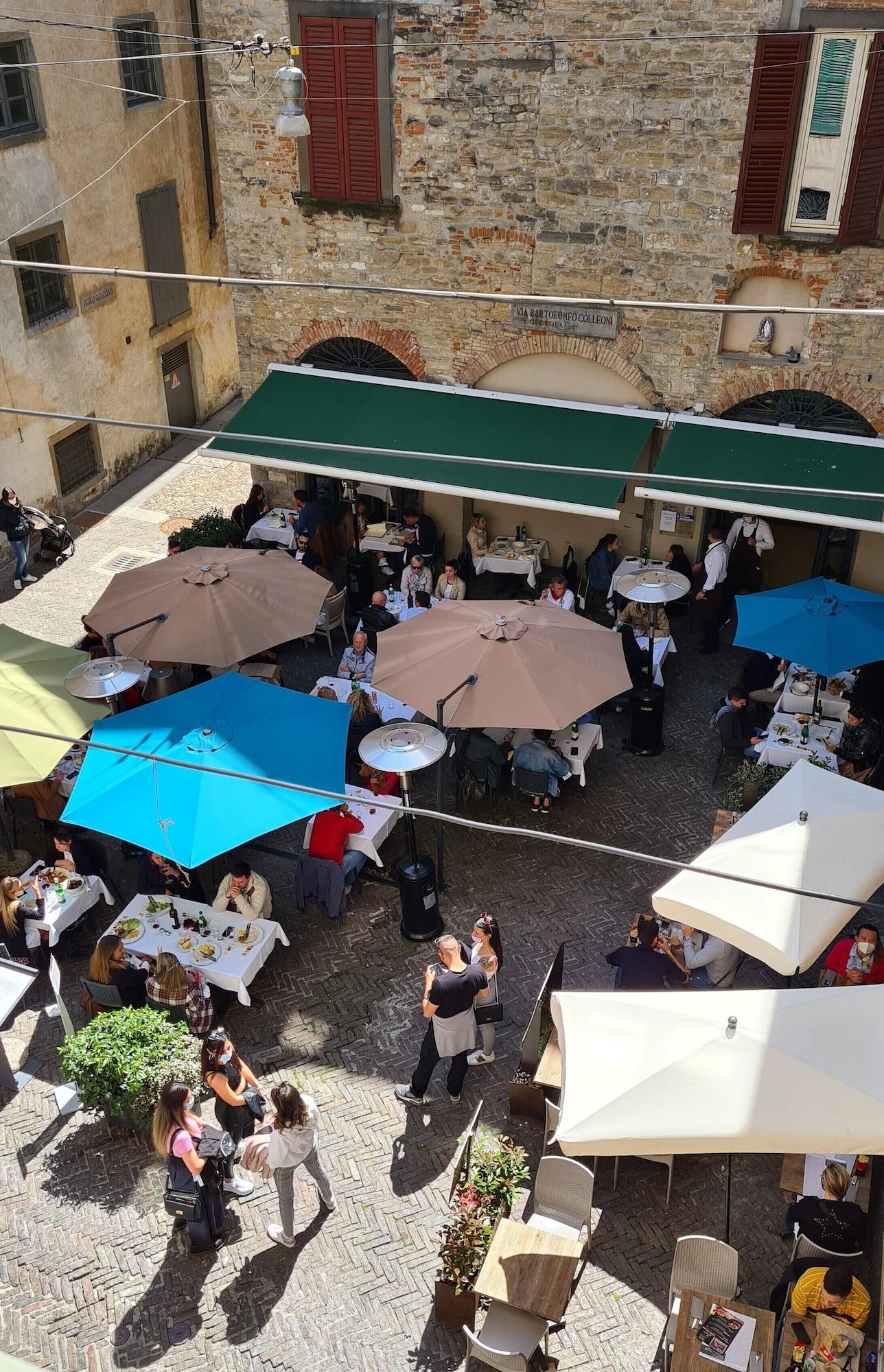 Hotel Piazza Vecchia Bergamo Dış mekan fotoğraf
